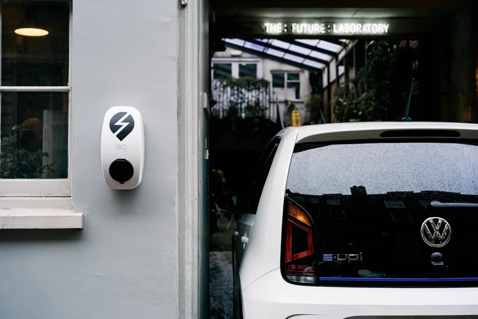EO Genius electric vehicle charge point