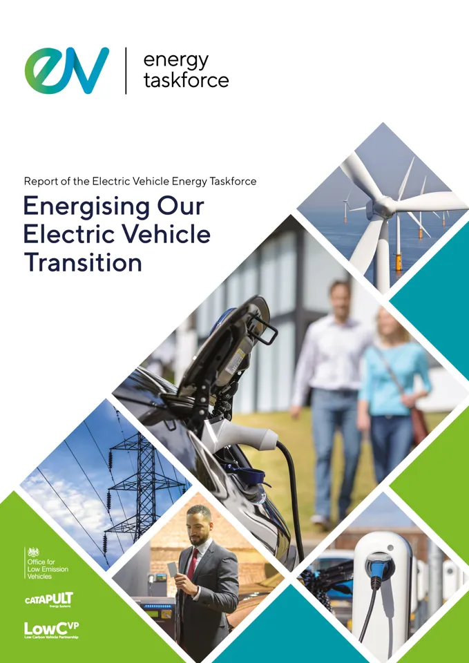 Electric Vehicle Energy Taskforce report cover