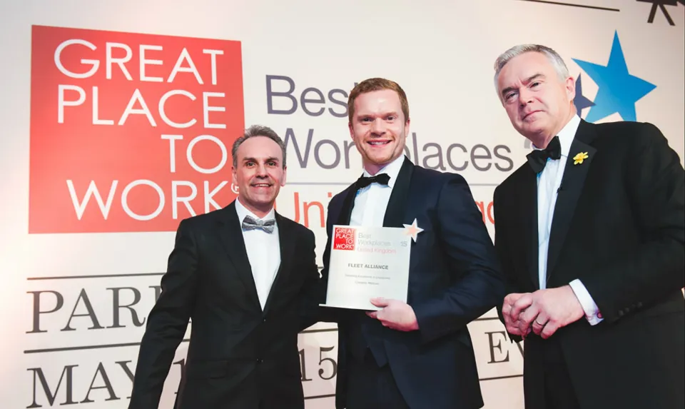 Fleet Alliance voted on the the best places to work in 2015