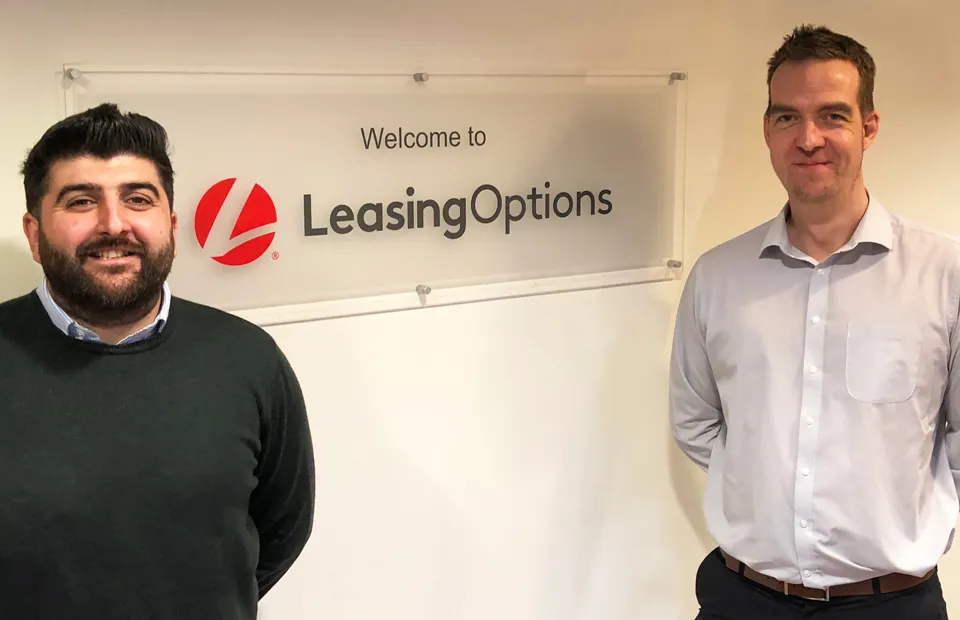 Mike Thompson and Nick Brotherston LeasingOptions.co.uk 2018
