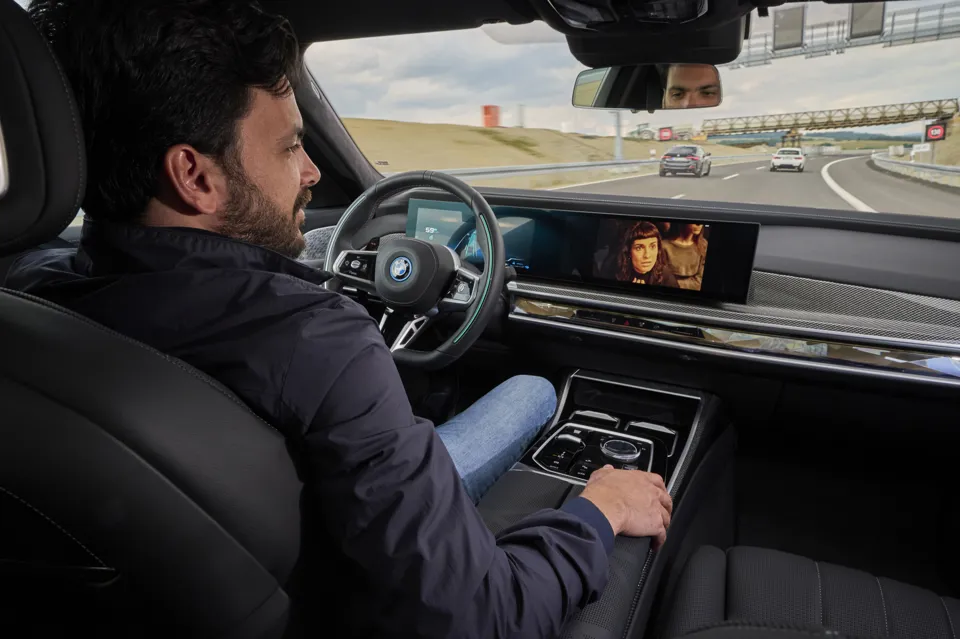 BMW self-driving