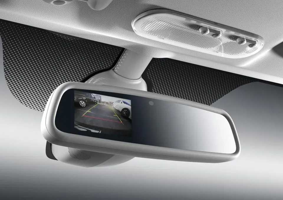 Picture of the new reversing camera.