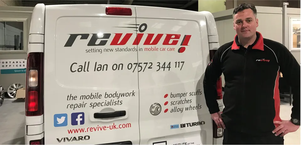 Revive, Ian Wetherell Revive, vehicle paint repair Yorkshire.