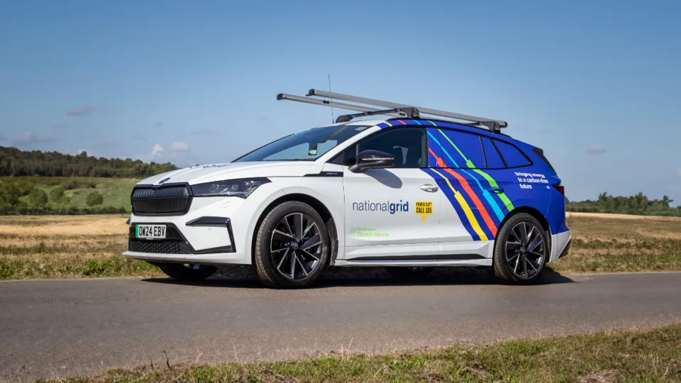 Skoda Enyaq National Grid