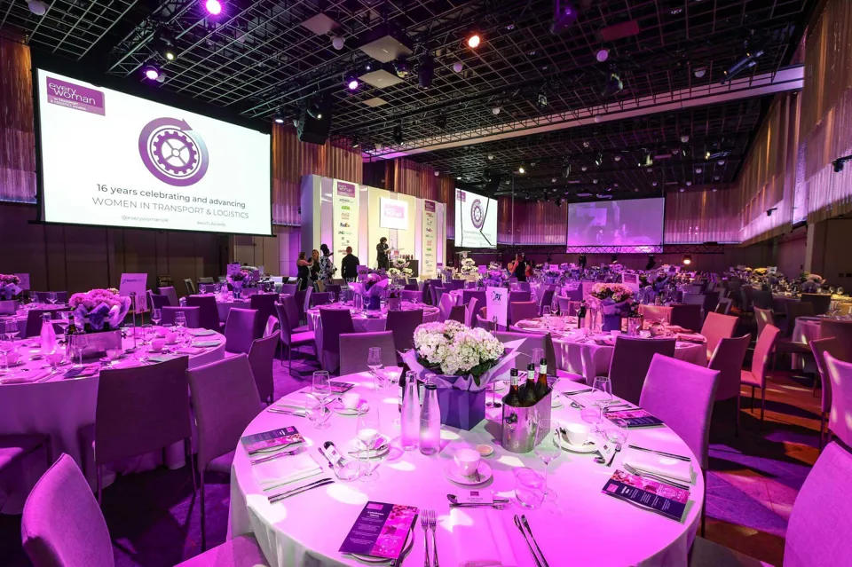 Everywoman In Transport and Logistics Awards ceremony