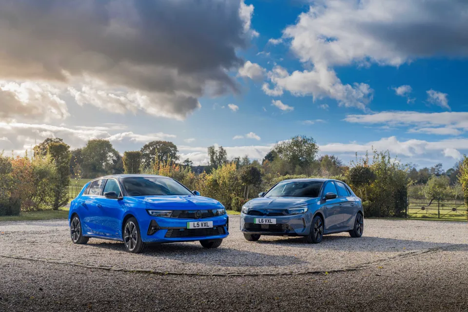 Vauxhall Astra and Corsa