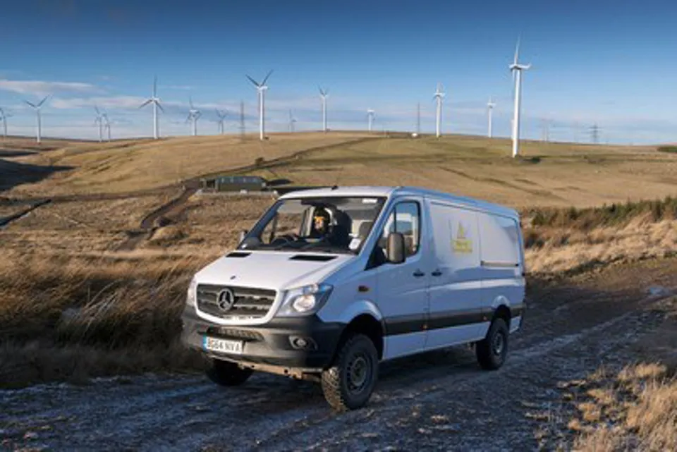 Siemens takes on Mercedes-Benz Sprinter 4x4s